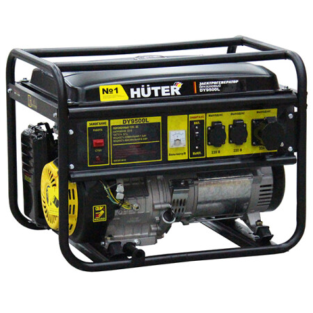 

Генератор бензиновый Huter DY 9500 L