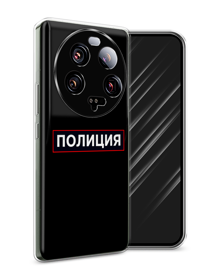 

Чехол Awog на Xiaomi 13 ultra "Police logo", Черный;белый;красный, 318650-5