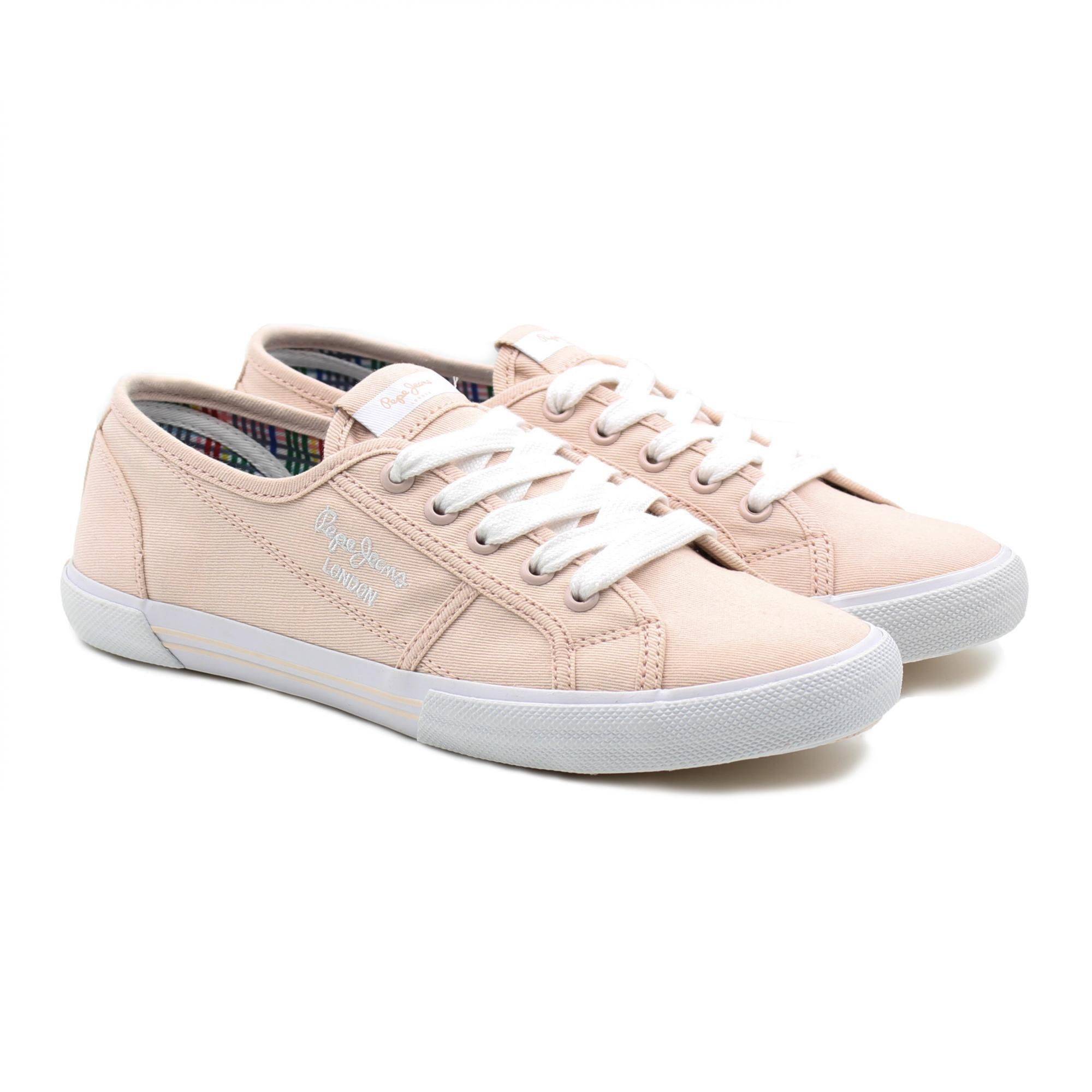 

Кеды женские Pepe Jeans London ABERLADY ECOBASS PLS31193 розовые 39 EU, ABERLADY ECOBASS PLS31193