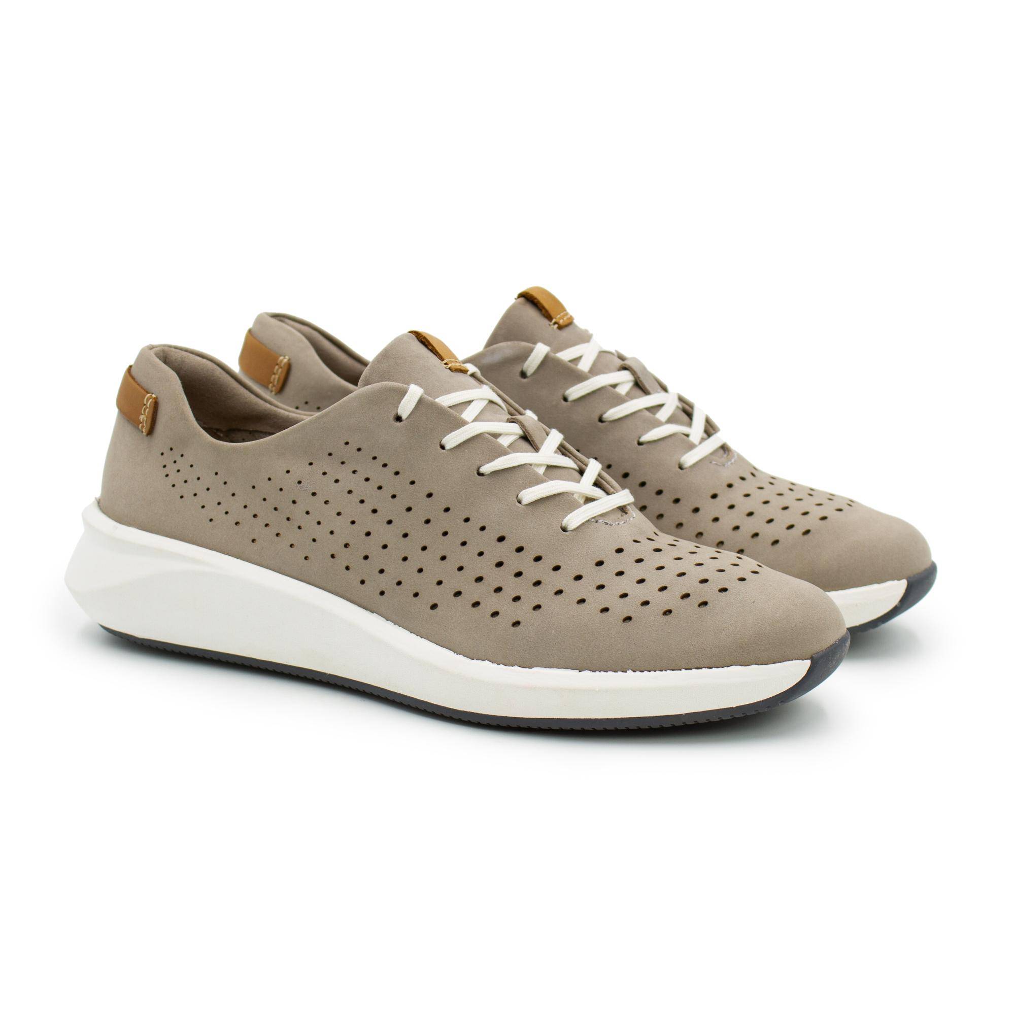 

Кеды женские Clarks Un Rio Tie 26148716 коричневые 41 EU, Un Rio Tie 26148716