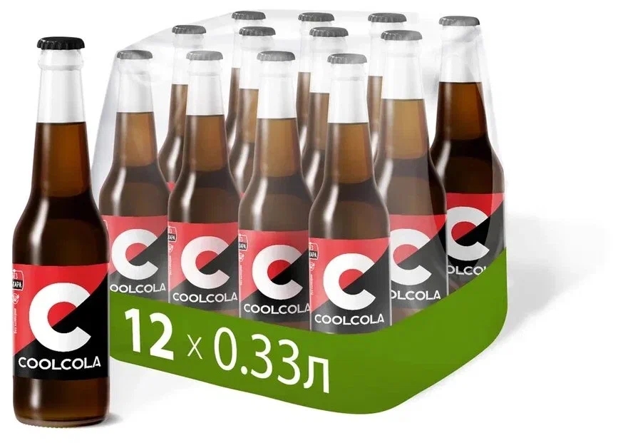 

Напиток газированный Cool Cola Zero без сахара, 0,33 л х 12 шт