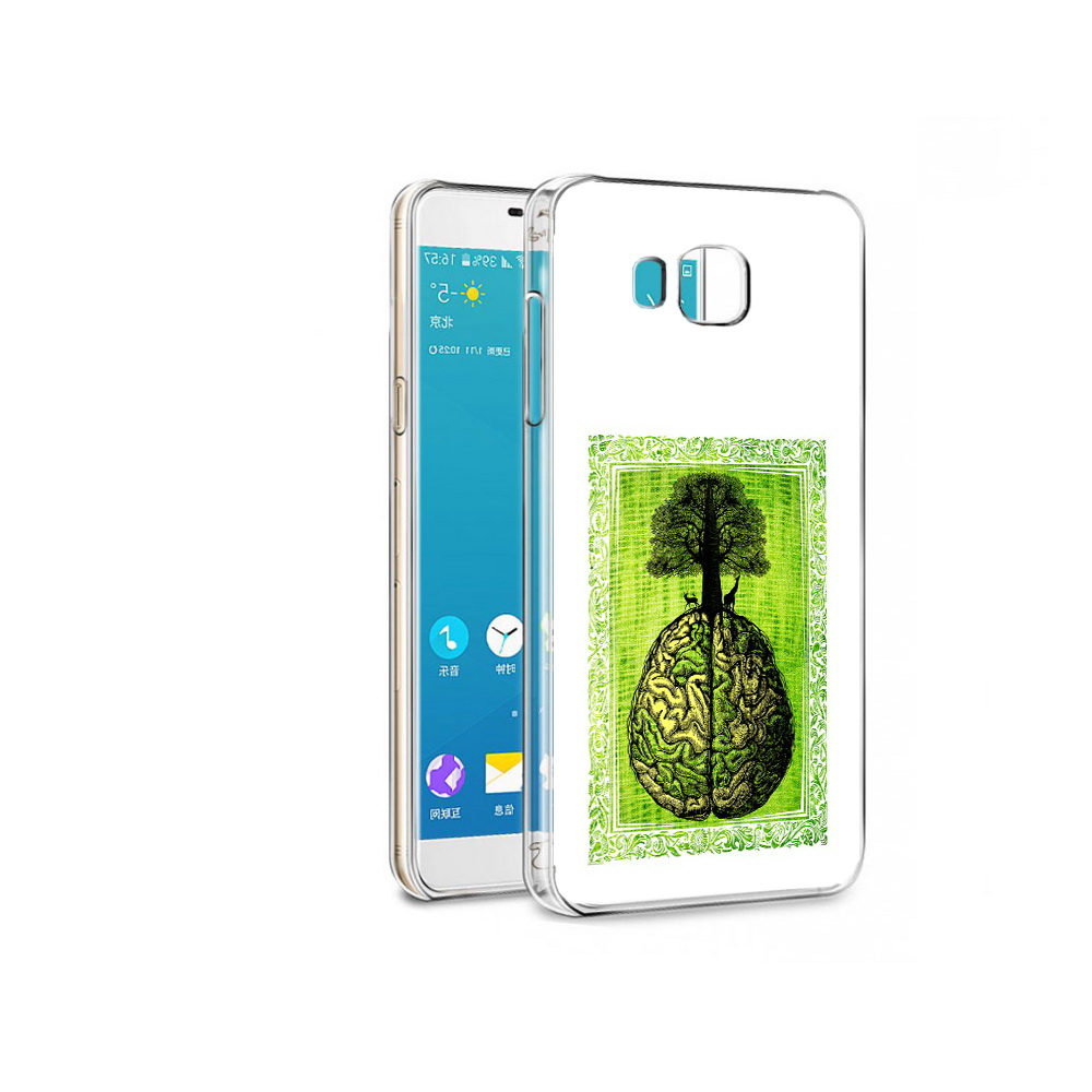 

Чехол MyPads Tocco для Samsung Galaxy C7 абстракция здоровый мозг (PT38867.551.211), Прозрачный, Tocco