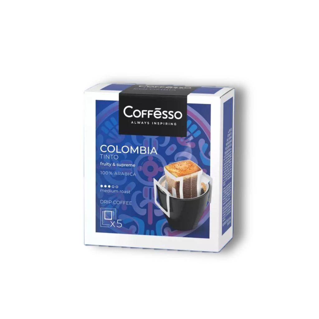 Кофе Coffesso Colombia Tinto в дрип-пакете 5x10 г 299₽