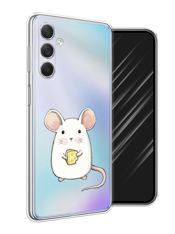 

Чехол Awog на Samsung Galaxy M54 "Мышка", Белый, 2108250-1