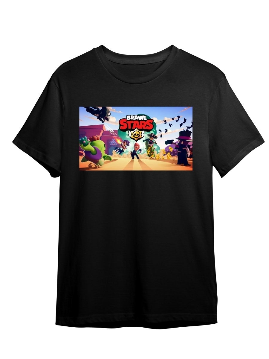 фото Футболка унисекс сувенирshop игра "brawl stars / бравл старс" 11 черная 3xl (56-58)