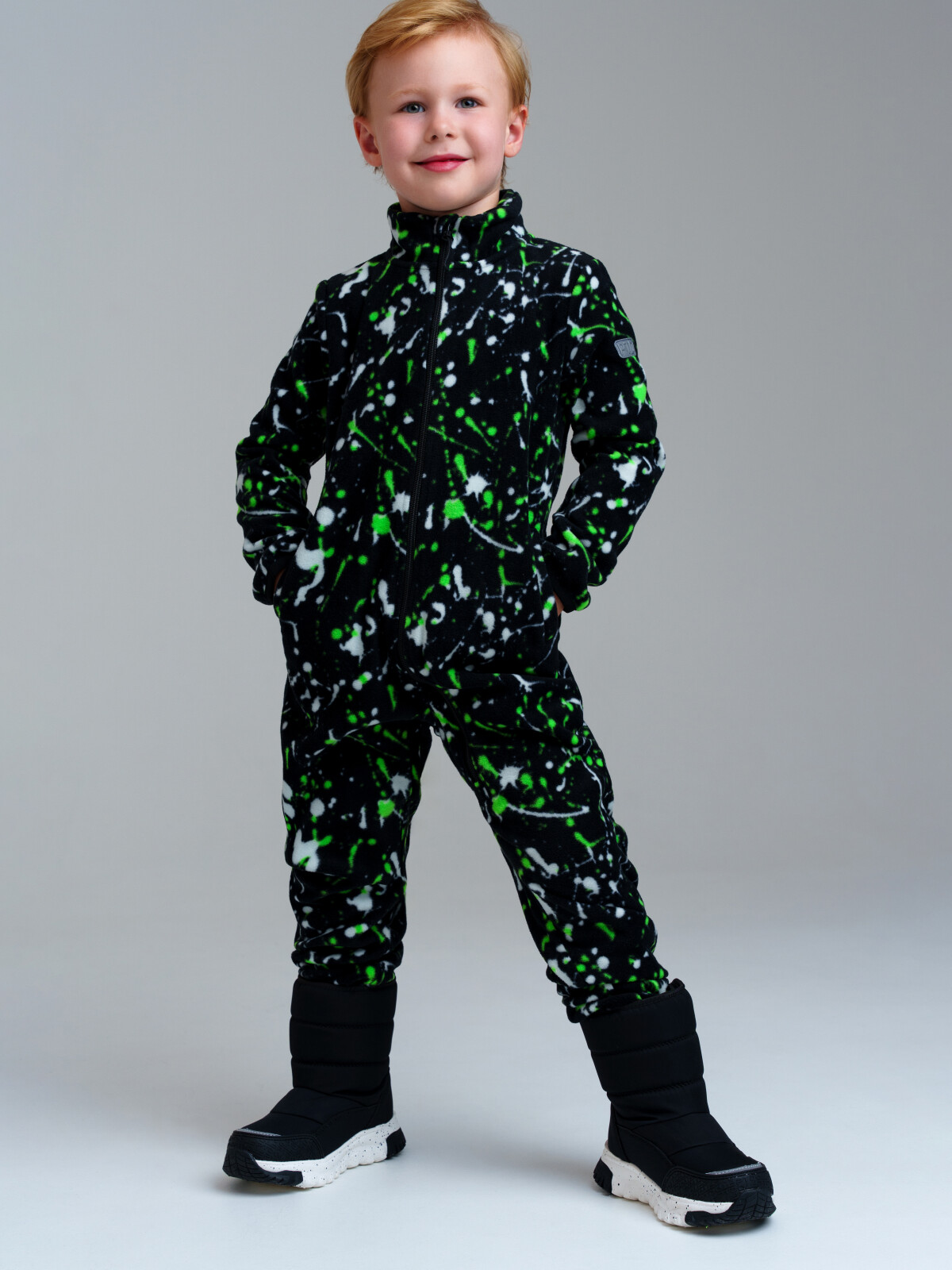 

Комбинезон детский PlayToday 32412303, разноцветный, 104, 32412303