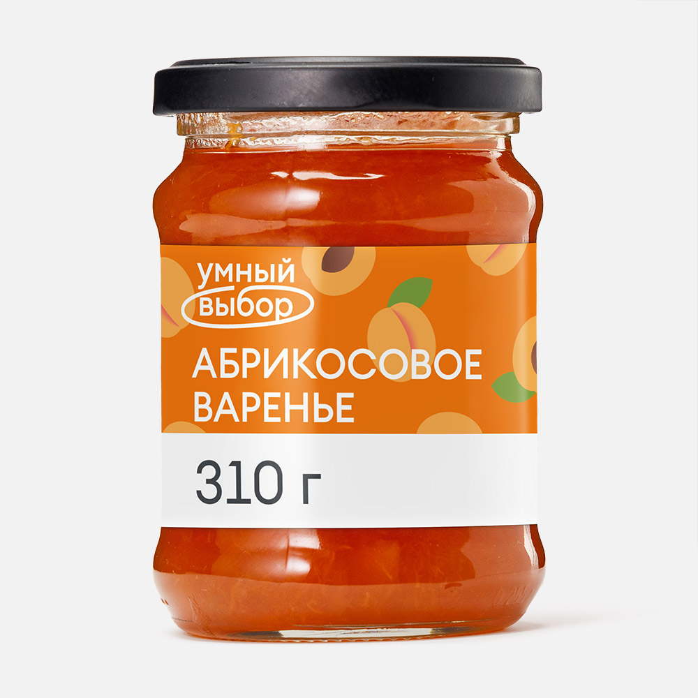 

Варенье Умный выбор абрикосовое, 310 г