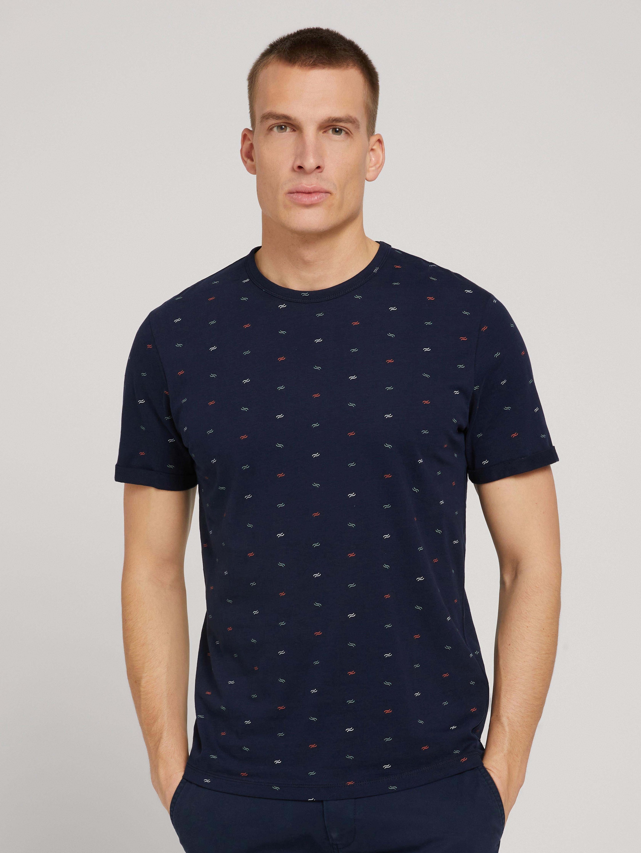 

Футболка мужская TOM TAILOR 1030042 синяя XL, 1030042
