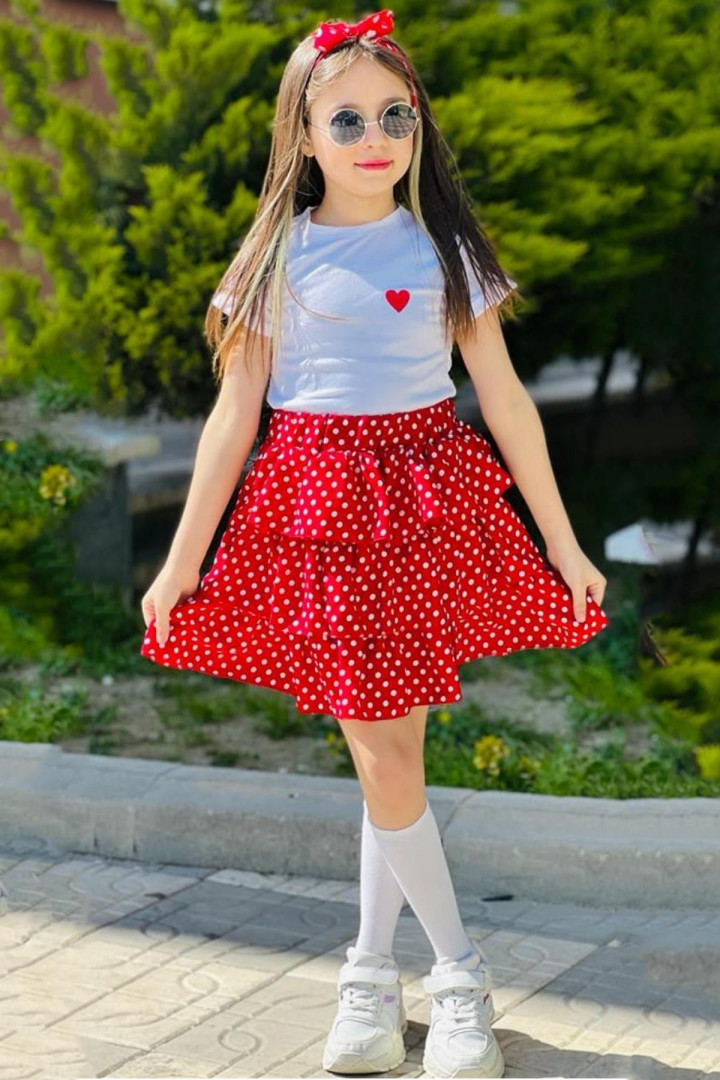 

Костюм с юбкой Ricco Tarz р. 11-12 лет Красный, 2222604004 (доставка из-за рубежа), 2222604004