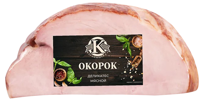 

Окорок Карамышев Купеческий копчено-вареный
