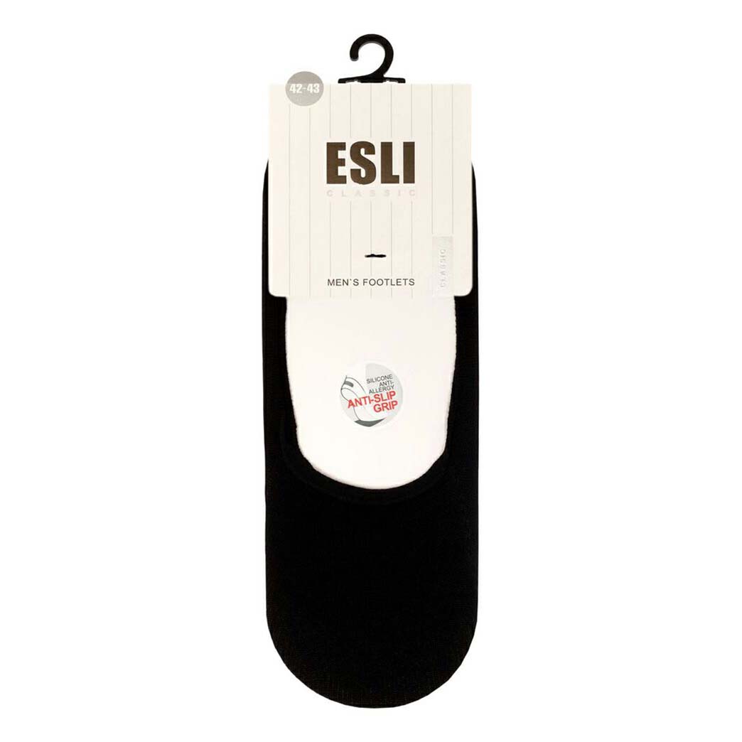 

Следки мужские Esli черные 25, Черный
