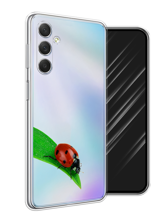 

Чехол Awog на Samsung Galaxy M54 "На счастье", Белый;красный;зеленый, 2108250-1