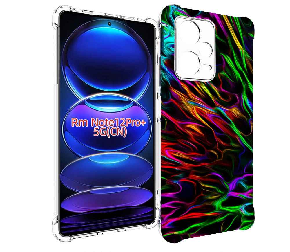 

Чехол MyPads Бензин для Xiaomi Redmi Note 12 Pro + Plus, Прозрачный, Tocco