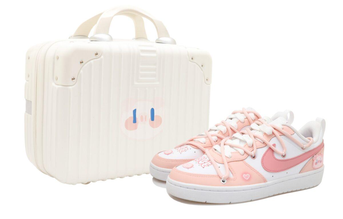 

Кеды унисекс Nike Court Borough белые 35.5 EU, Белый, Court Borough