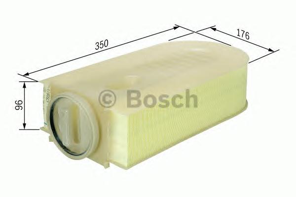 

F 026 400 133_фильтр воздушный mb w204/w212/x204 07>