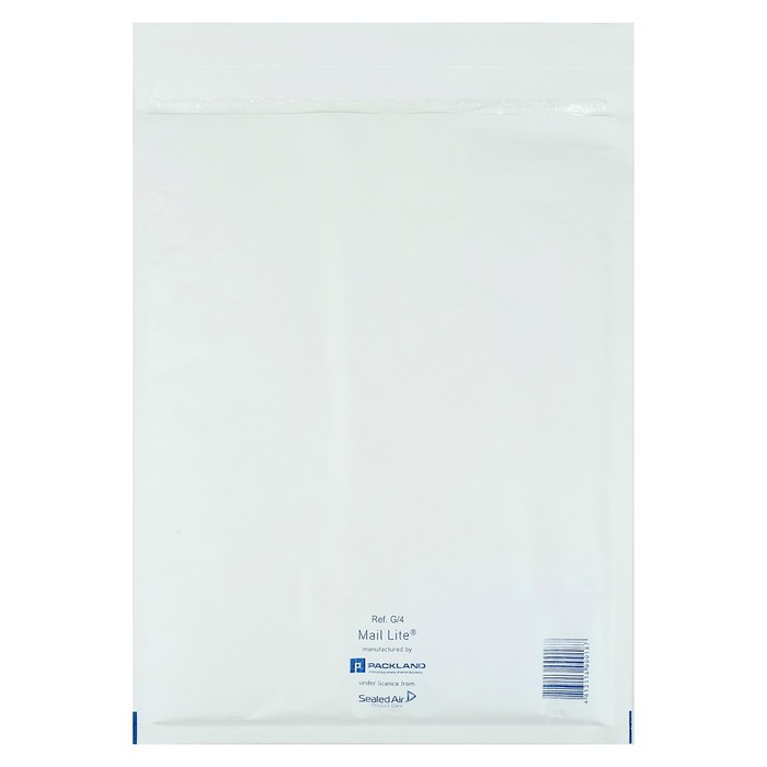 

Крафт-конверт с воздушно-пузырьковой плёнкой Mail Lite, 24х33 см, White, (5шт.), Белый