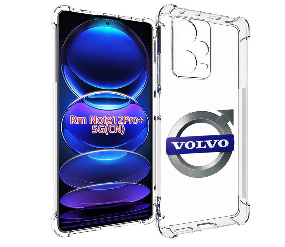 

Чехол MyPads volvo мужской для Xiaomi Redmi Note 12 Pro + Plus, Прозрачный, Tocco