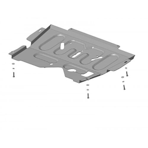 Защита картера и КПП Motodor для Рено Сандеро 2008-н.в., сталь 2мм, арт:MO.71706-7