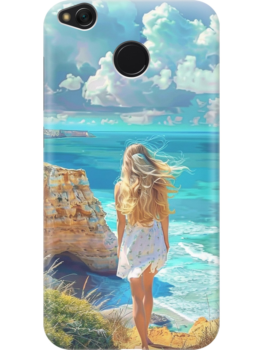

Силиконовый чехол на Xiaomi Redmi 4X с принтом "Безкрайнее море", Прозрачный;белый;голубой;желтый, 714398841