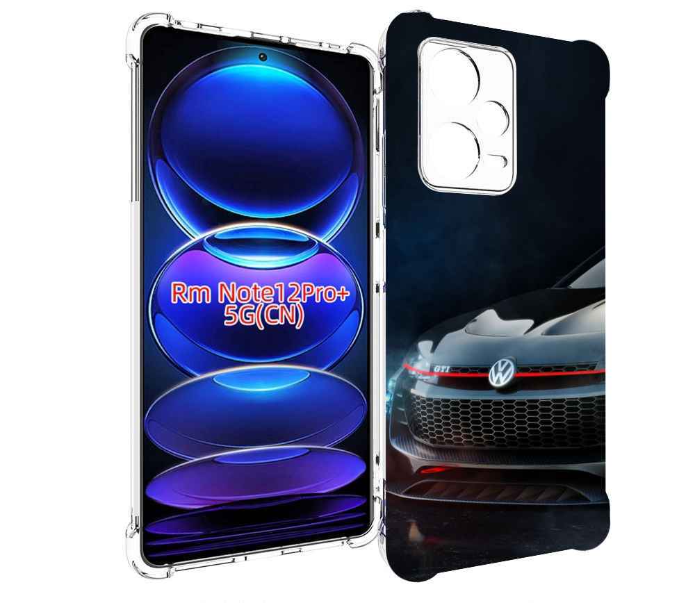 Чехол MyPads volkswagen 2 мужской для Xiaomi Redmi Note 12 Pro + Plus