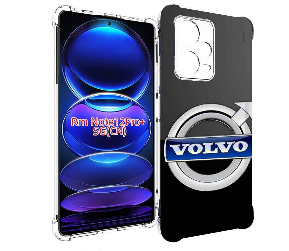 

Чехол MyPads volvo 2 мужской для Xiaomi Redmi Note 12 Pro + Plus, Прозрачный, Tocco