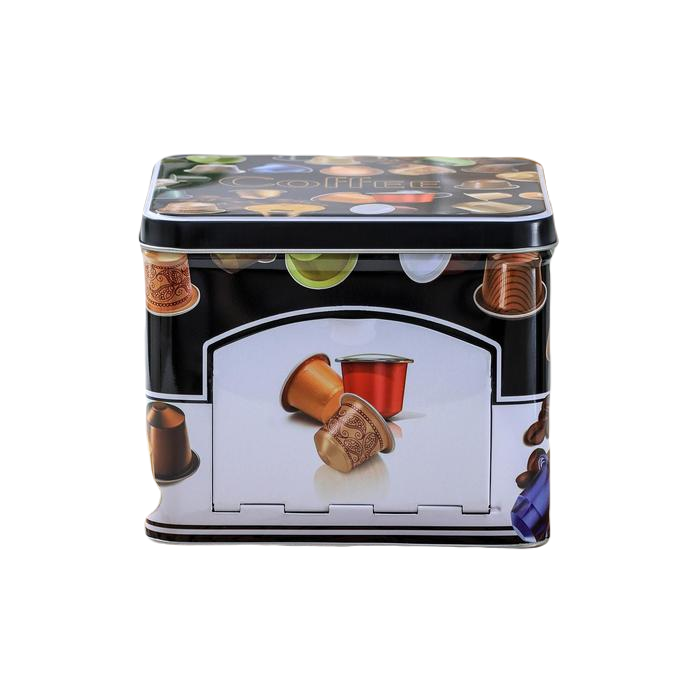 

Банка для капсул кофемашины Coffee, 1710 см, цвет чёрный, Черный