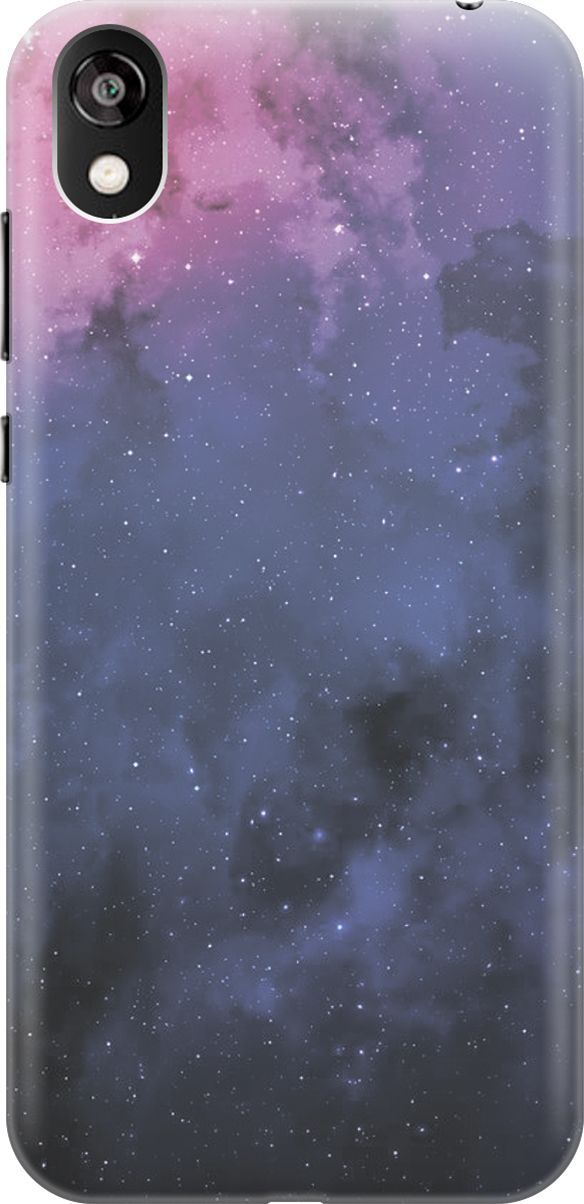 

Чехол на Honor 8S/Huawei Y5 (2019) "Звездное зарево", Голубой;синий, 362