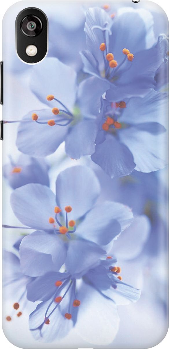

Чехол на Honor 8S/Huawei Y5 (2019) "Лазурные орхидеи", Голубой;фиолетовый, 362