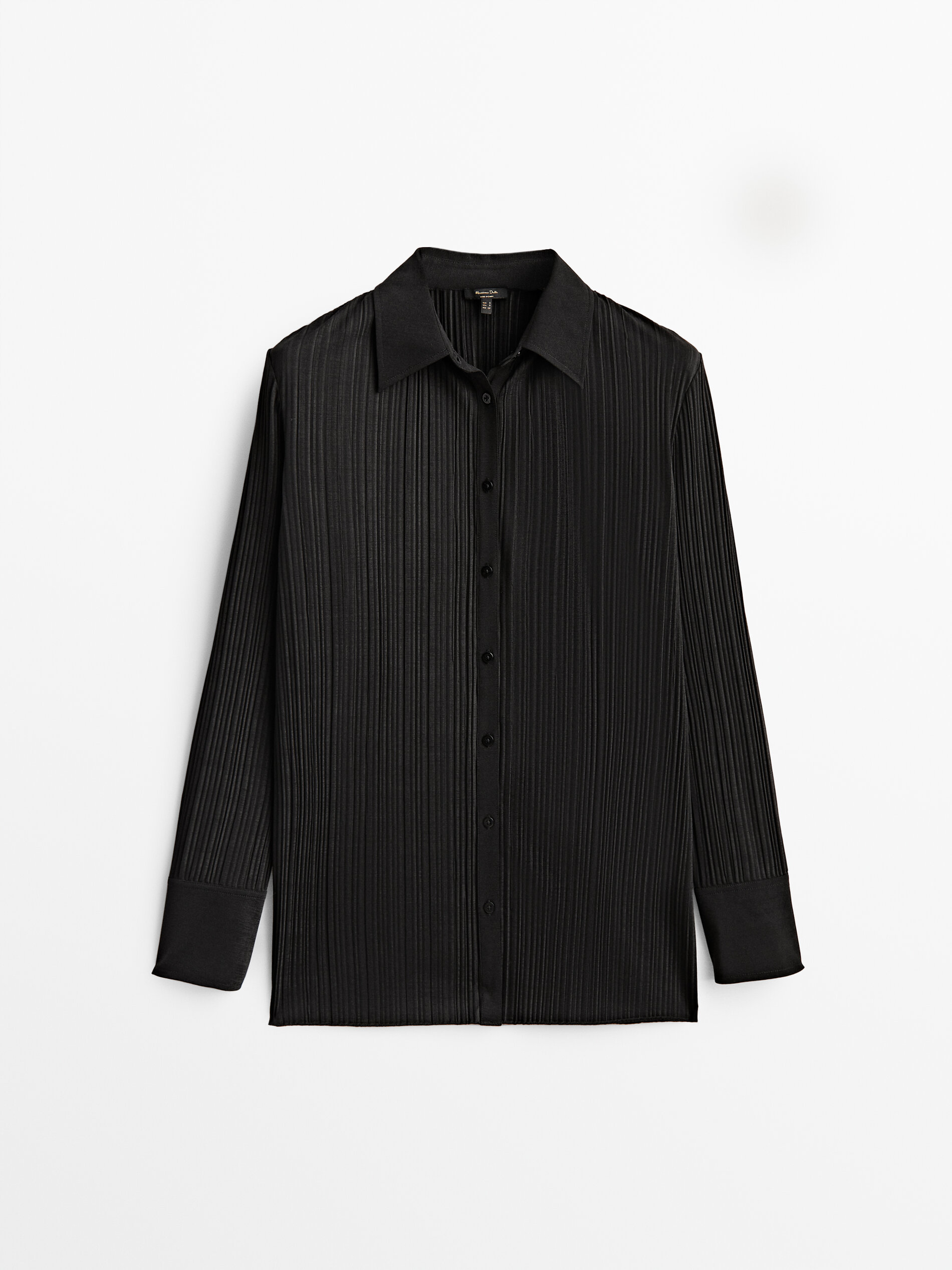 

Блуза женская Massimo Dutti 06885915800 черная L, 06885915800
