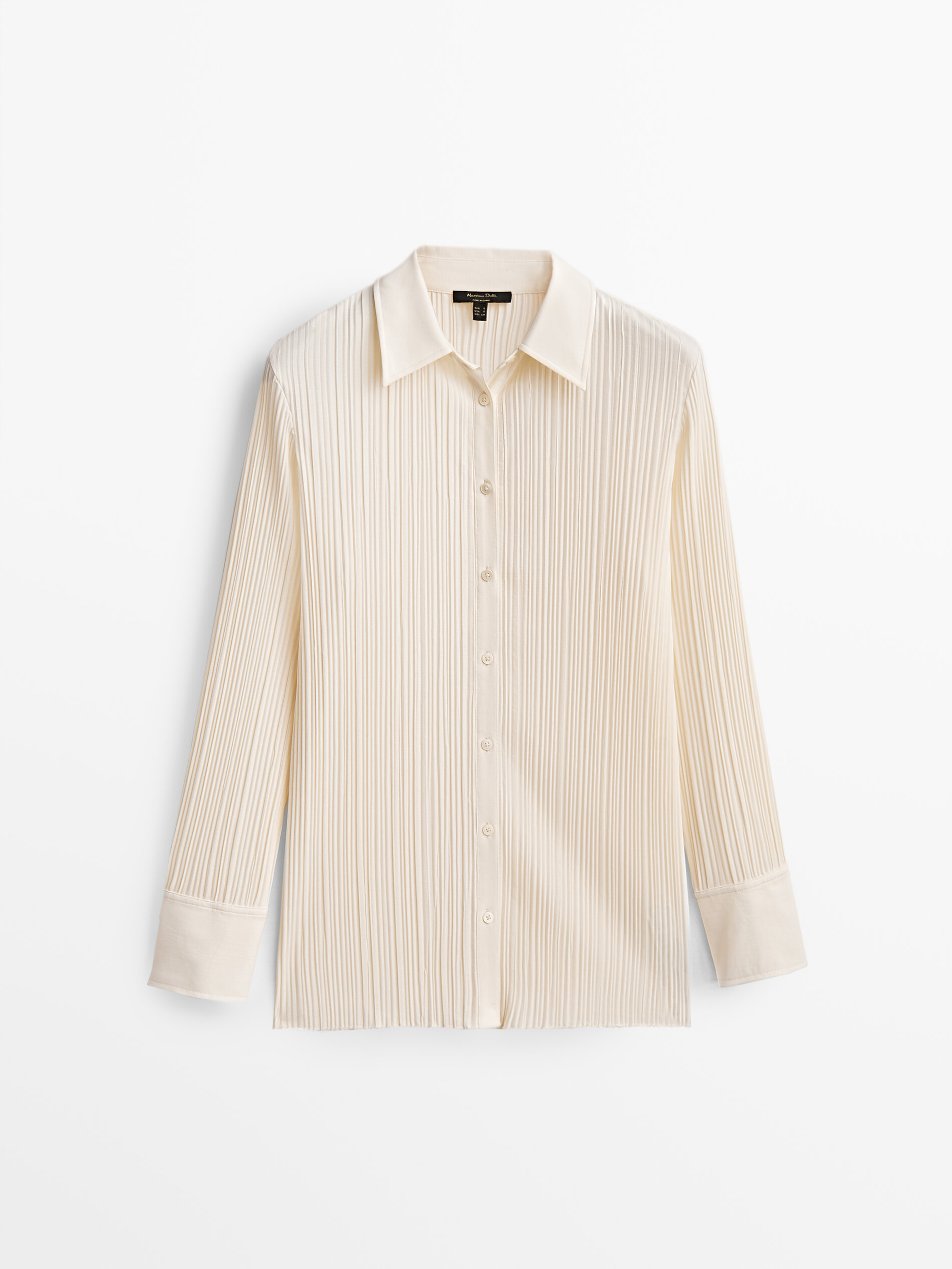 

Блуза женская Massimo Dutti 06885915712 белая M, 06885915712