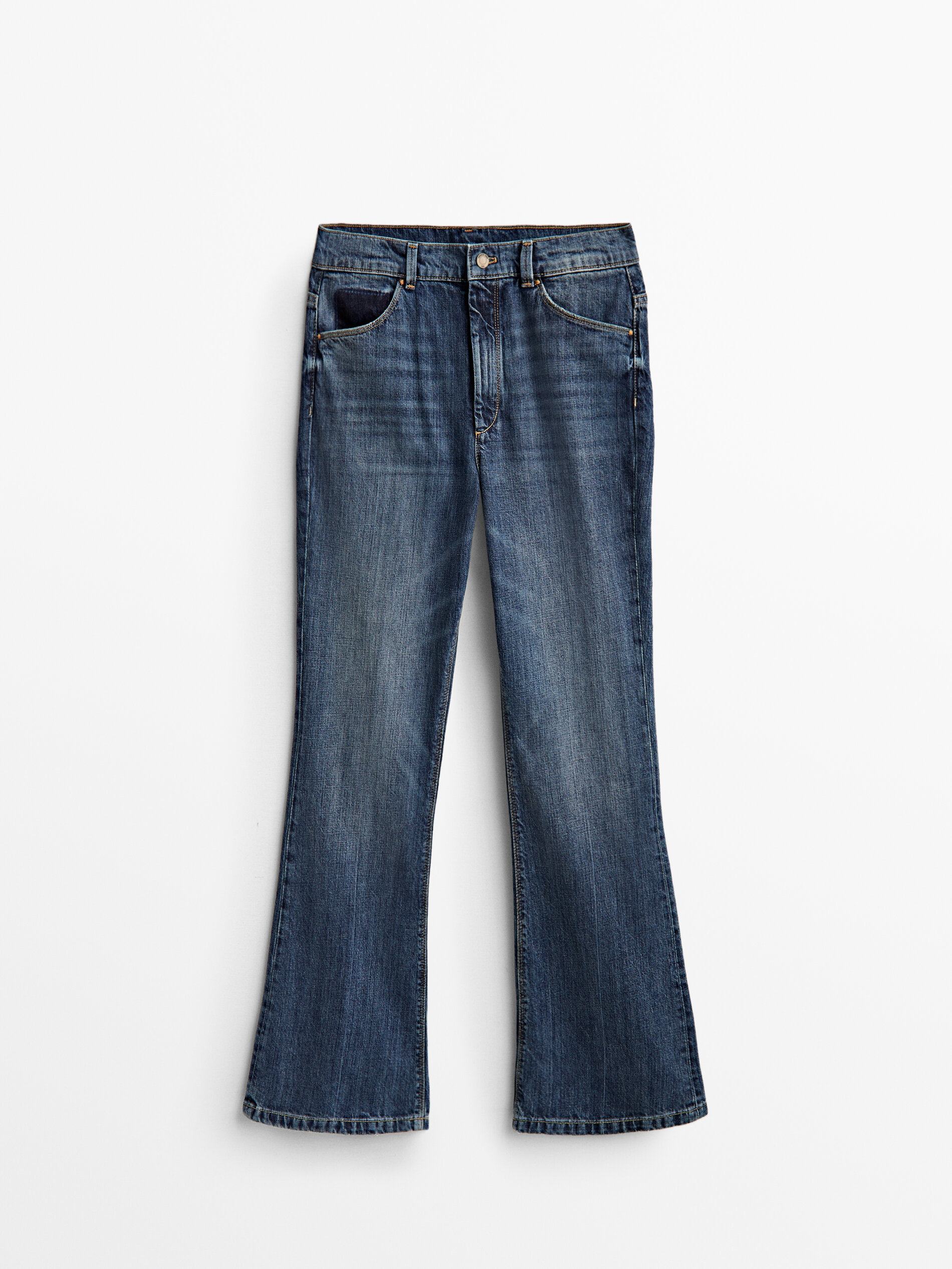 

Джинсы женские Massimo Dutti 05038538427 синие 36, 05038538427