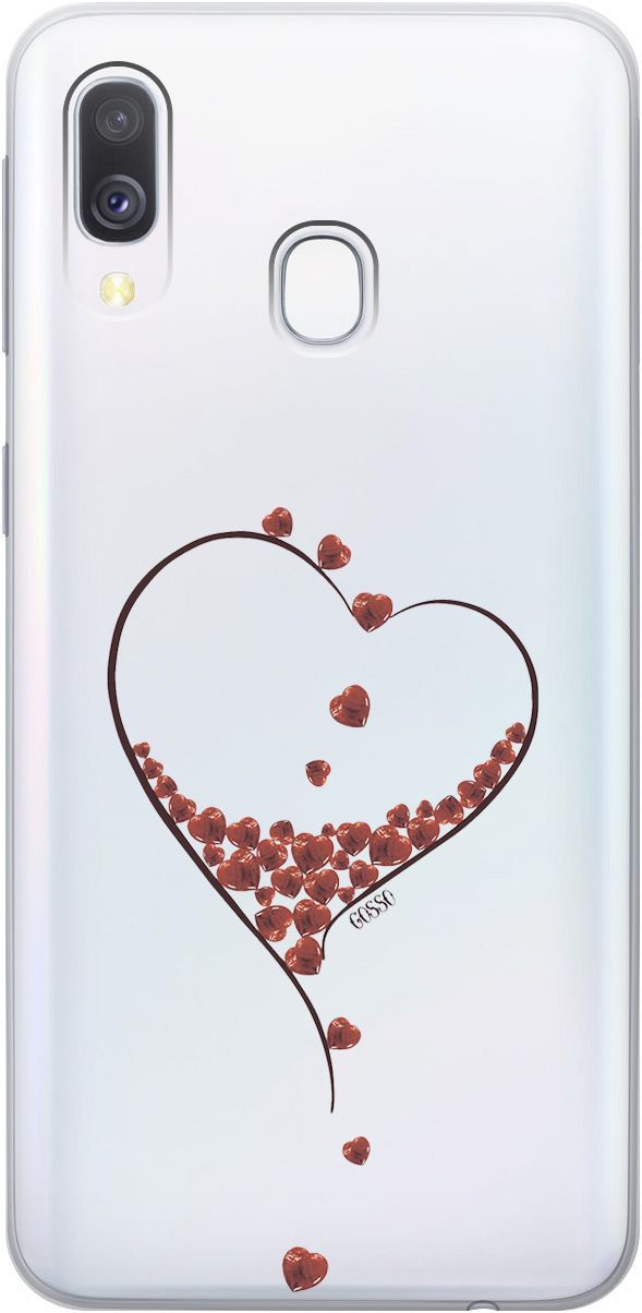 

Чехол на Honor 8A/8A Pro/Huawei Y6 (2019)/Y6 Prime (2019) "Little hearts" прозрачный, Прозрачный;черный, 179