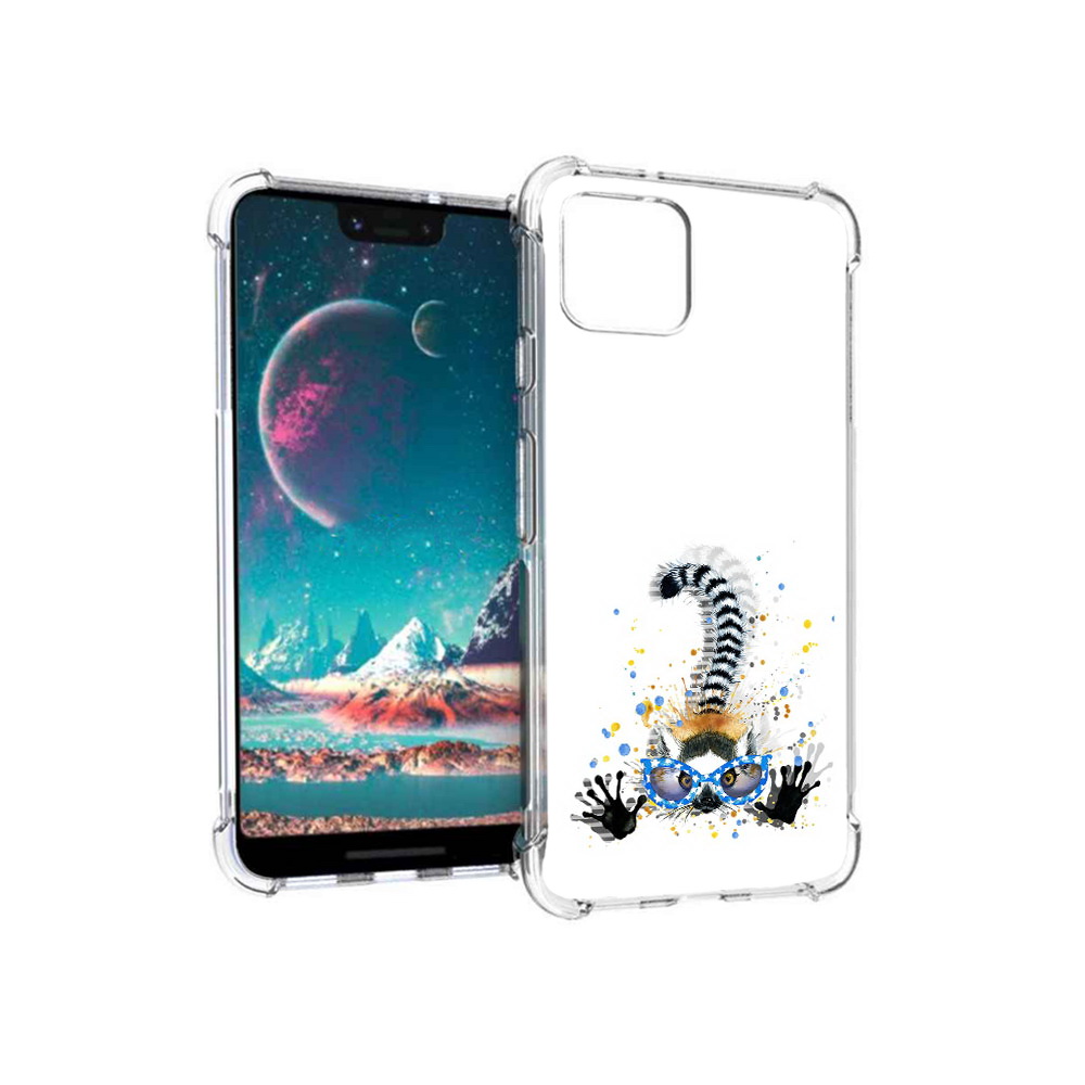 

Чехол MyPads Tocco для Google Pixel 4 лямур, Прозрачный, Tocco