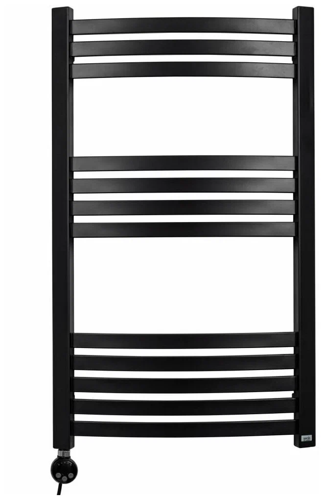 

Полотенцесушитель GROIS Leila GR-016 500х1000 П12 (3+4+5) RAL9005 ПТЭН черный матовый
