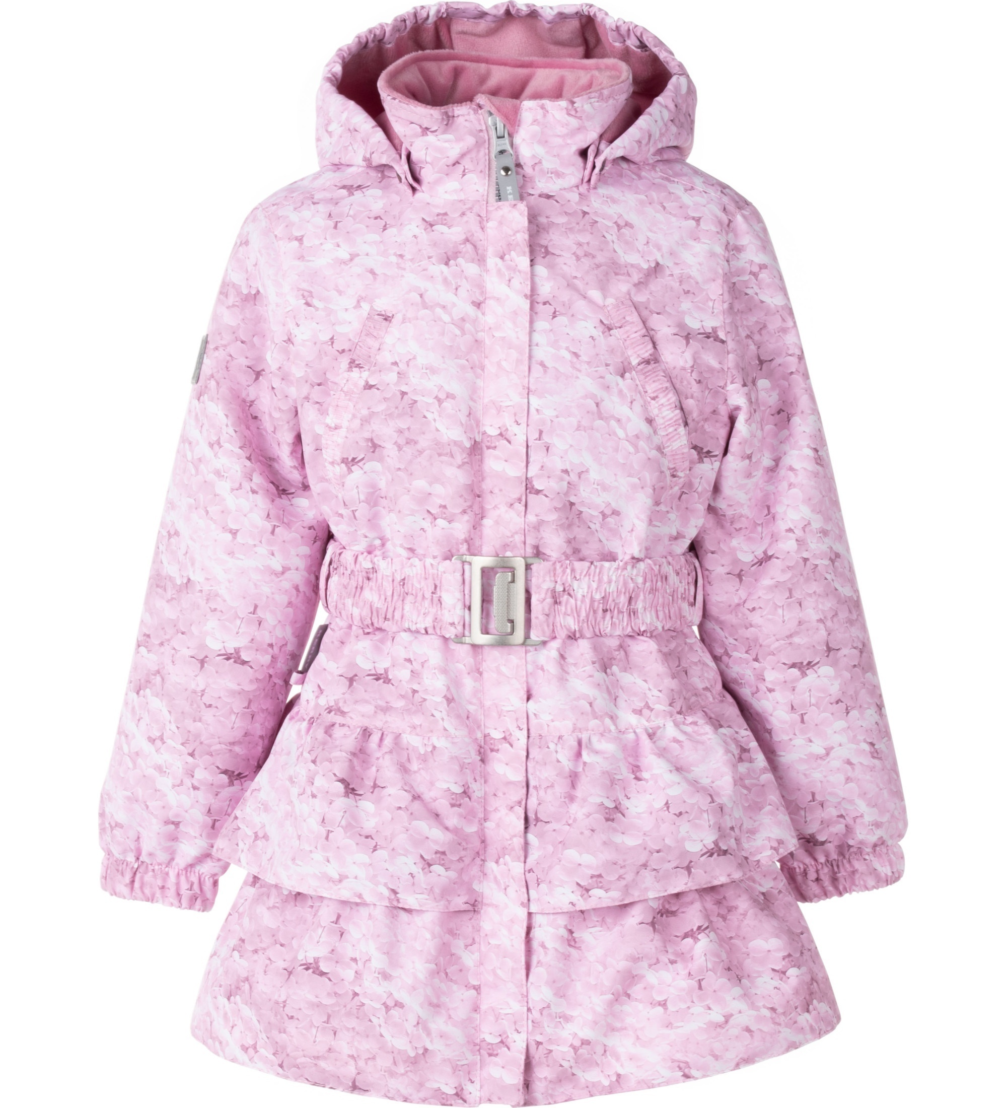 Пальто детское KERRY POLLY, розовый принт, 128