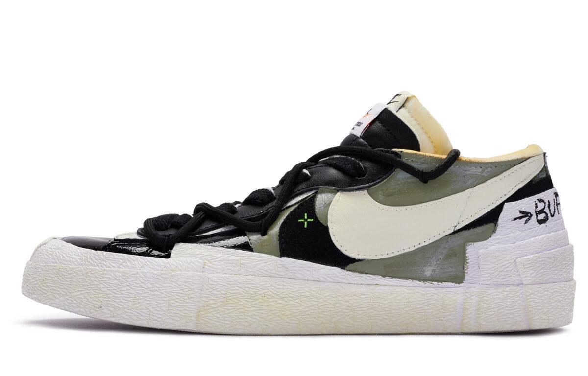 

Кеды унисекс Nike Sacai x Nike Blazer Low BIGNIU CSGO черные 42 EU, Черный, Sacai x Nike Blazer Low BIGNIU CSGO