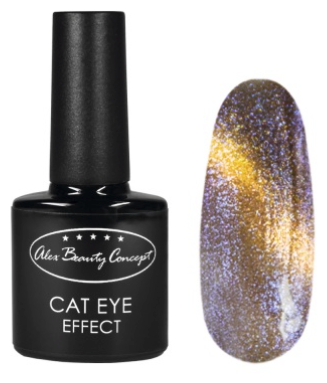 фото Гель-лак alex beauty concept cat eye effect gellack, 7.5 мл, цвет бежево-золотой