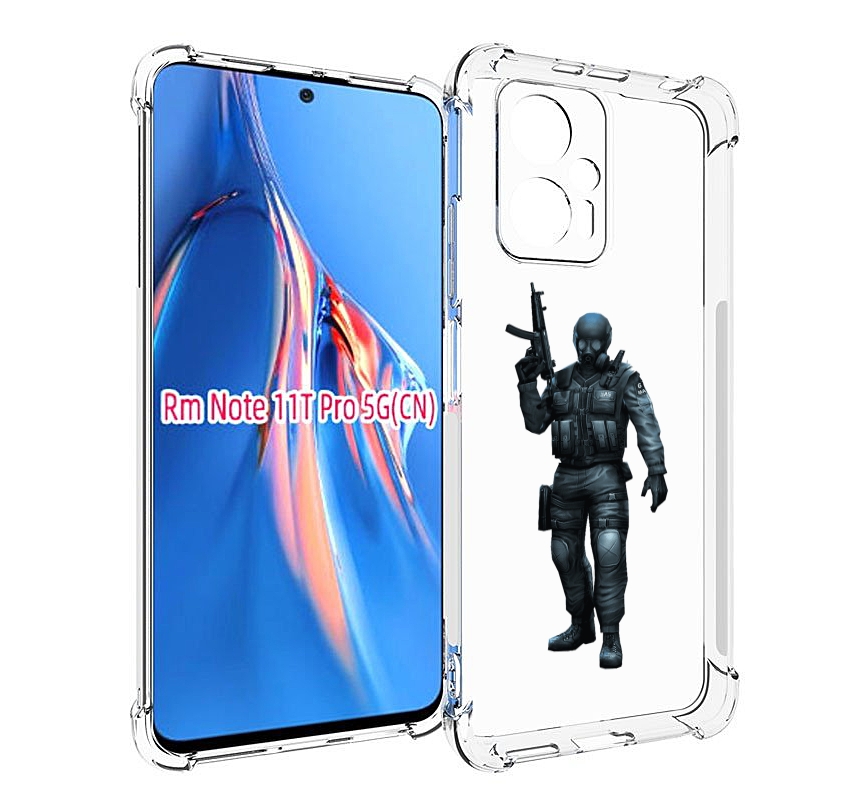 

Чехол MyPads crossfire для Xiaomi Redmi Note 11T Pro / 11T Pro Plus / Poco X4 GT против..., Прозрачный, Tocco