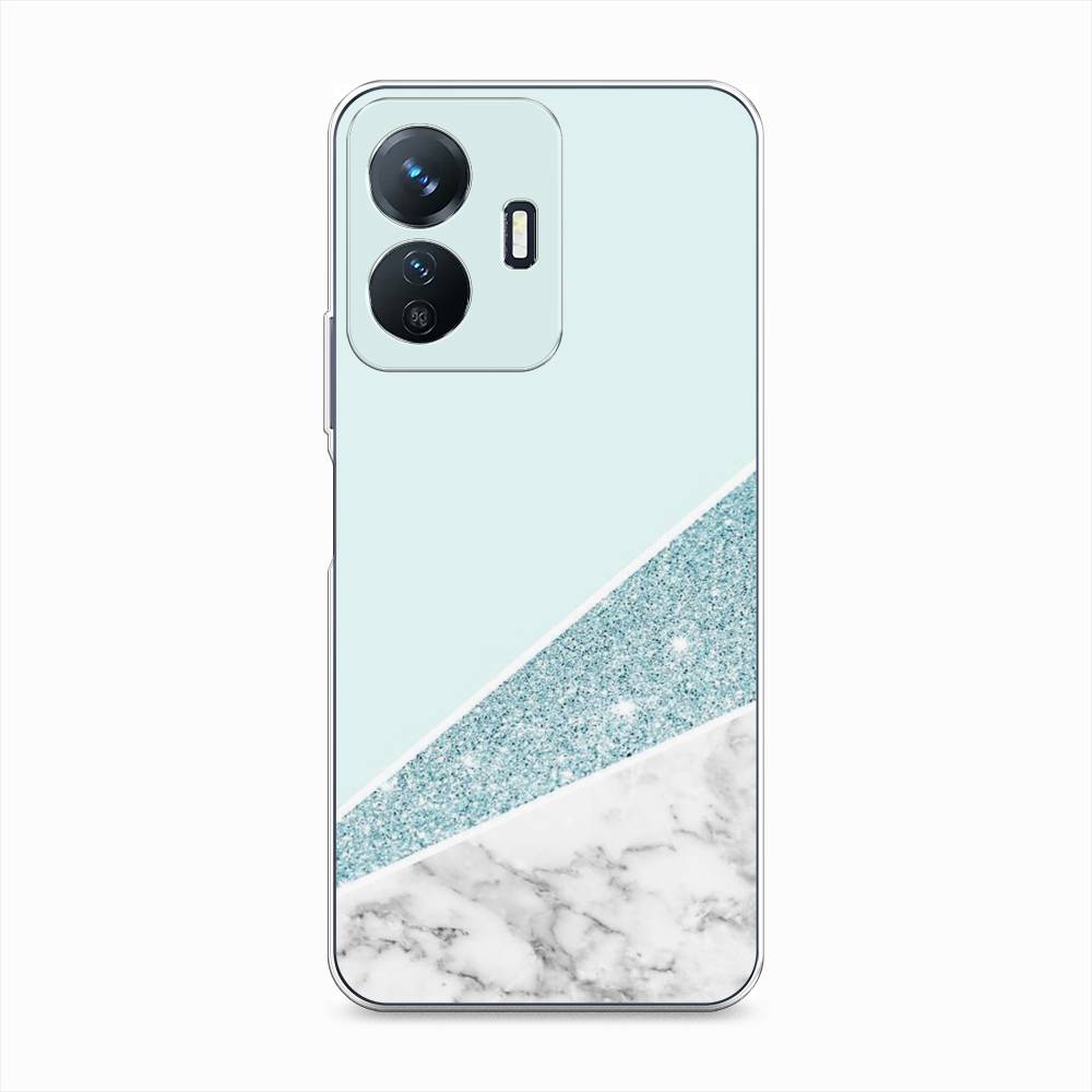 

Чехол Awog на Vivo Y77e "Мрамор с голубыми блестками", 267350-3