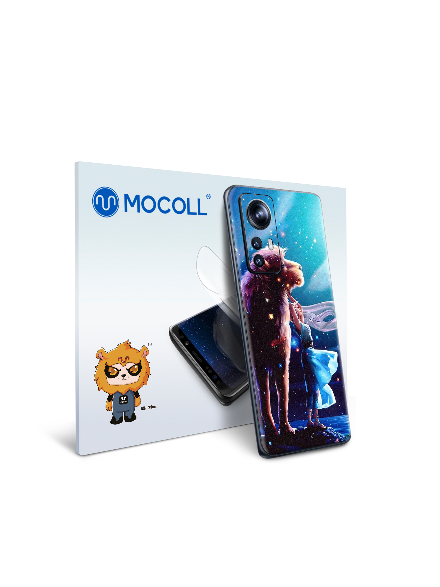 

Гидрогелевая защитная пленка MOCOLL для задней панели Xiaomi 12 Рисунок фентези-лев