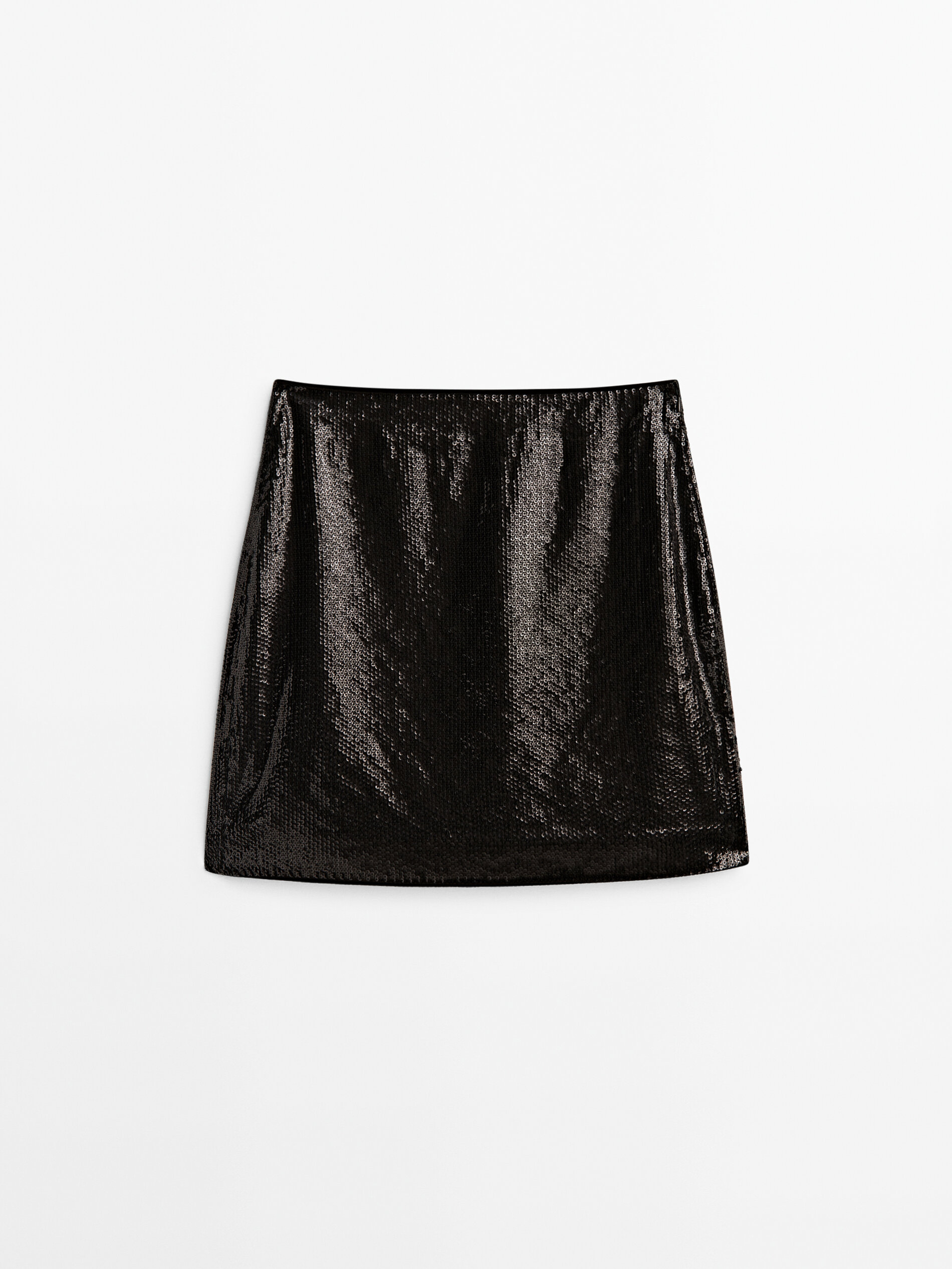 

Юбка женская Massimo Dutti 05296500800 черная 40, 05296500800