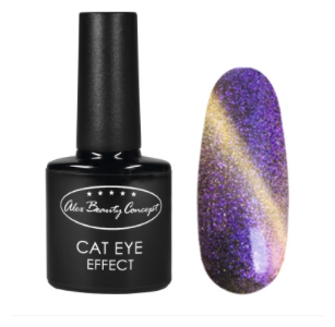 фото Гель-лак alex beauty concept cat eye effect gellack, 7.5 мл, цвет сине - золотой