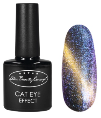 

Гель-лак Alex Beauty Concept CAT EYE EFFECT GELLACK, 7.5 мл, цвет золотой электрик, 198