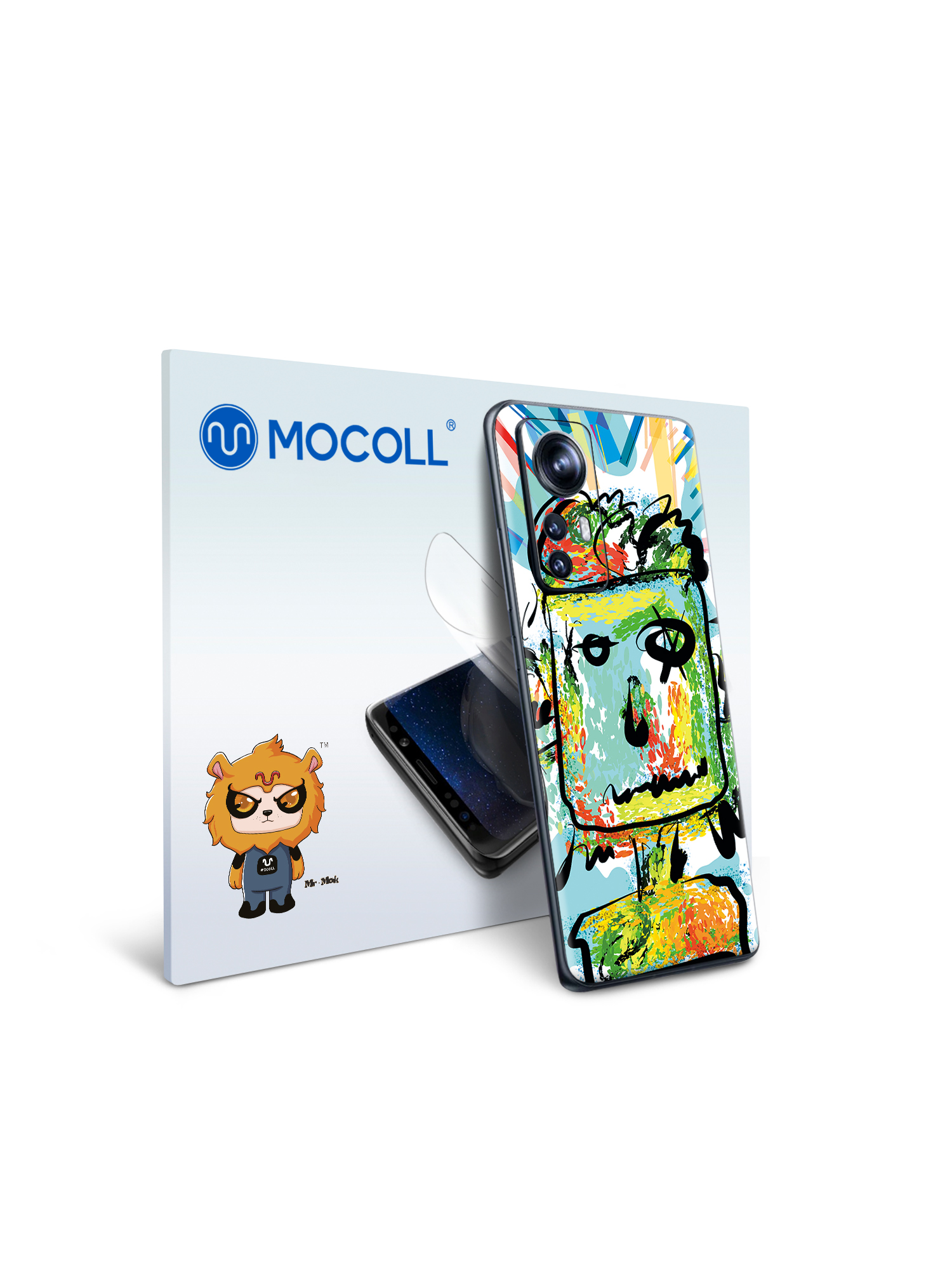 

Гидрогелевая защитная пленка MOCOLL для задней панели Xiaomi 12 Рисунок портрет