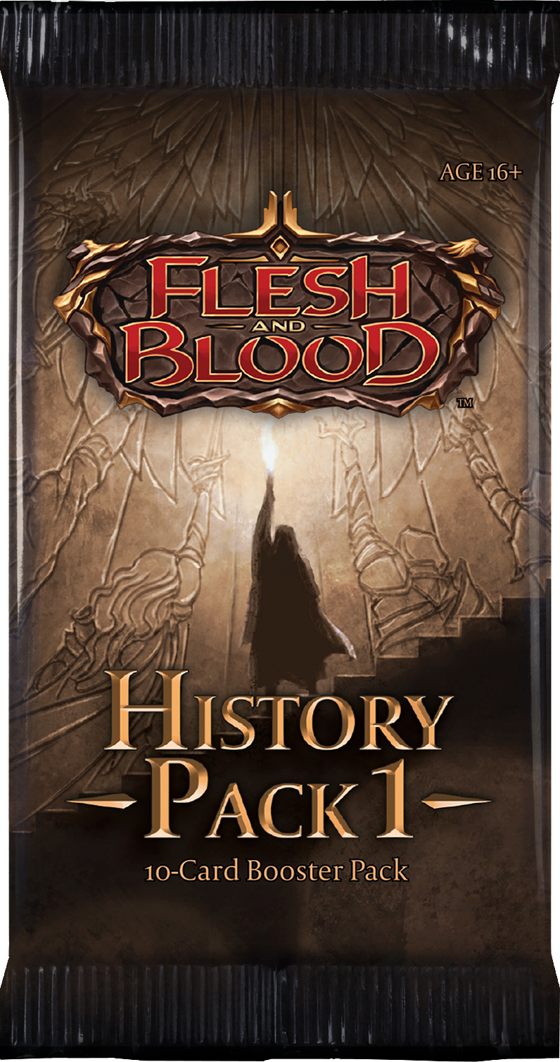 Дополнение для игры Flesh and Blood TCG: Бустер издания History pack 1 англ 305436