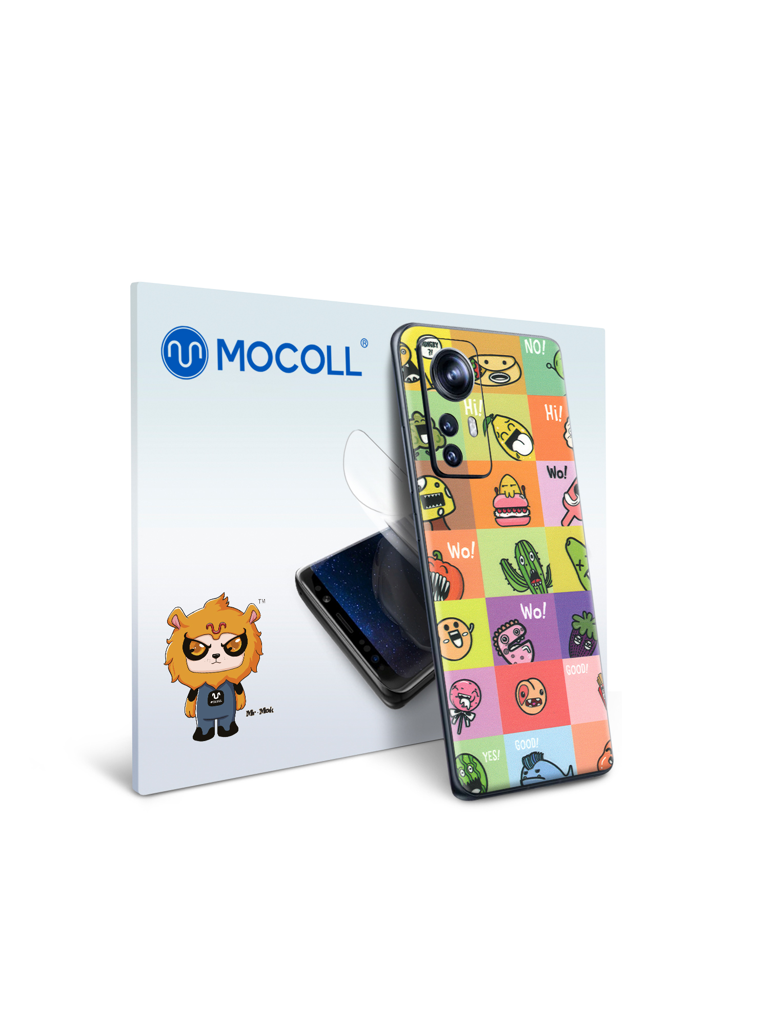 

Гидрогелевая защитная пленка MOCOLL для задней панели Xiaomi 12 Рисунок овощи