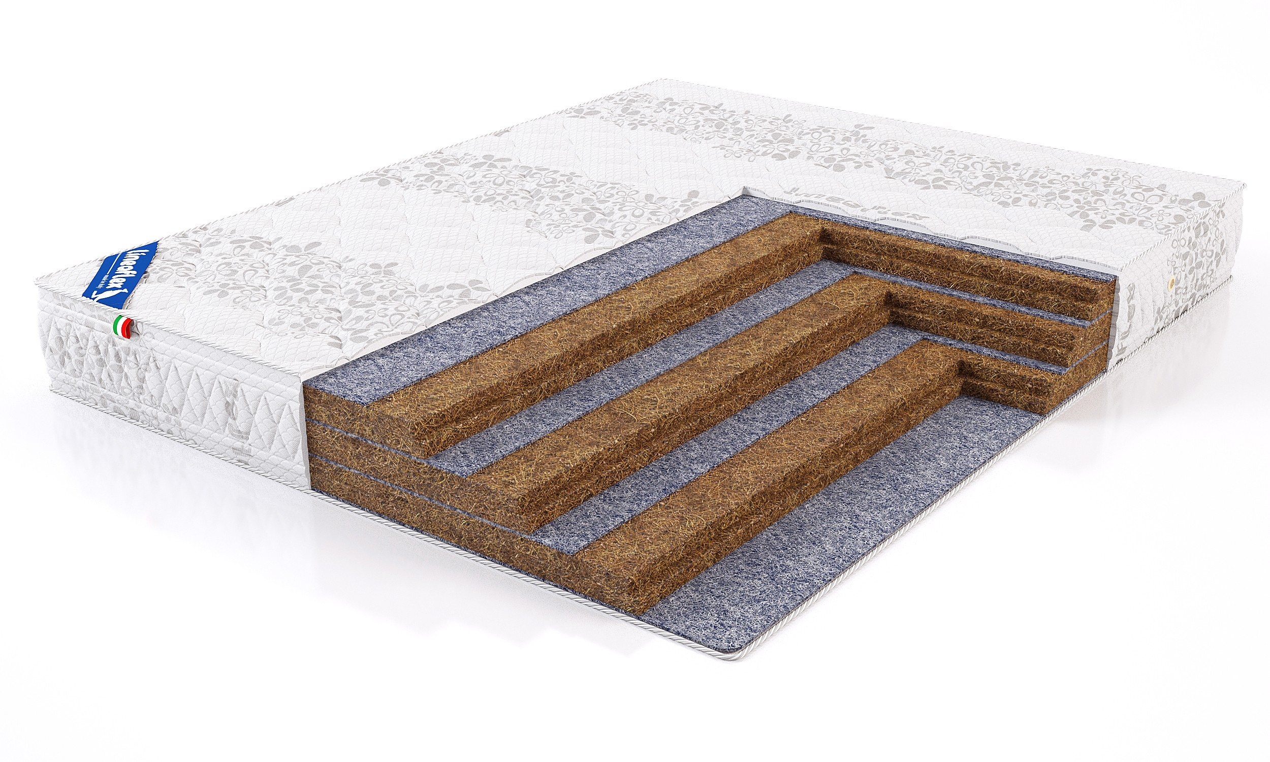 

Матрас Lineaflex Pira 90x190, Белый, Pira