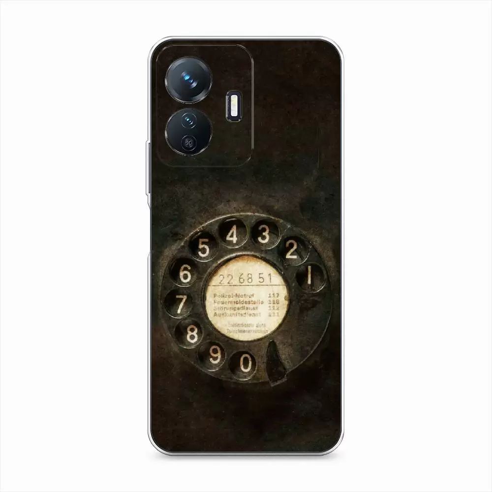 

Чехол Awog на Vivo Y77e "Старинный телефон", Разноцветный, 267350-5