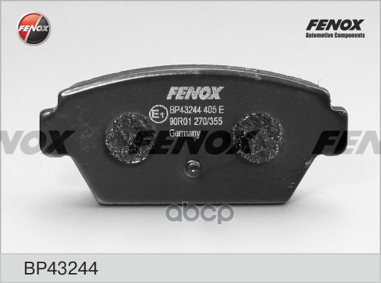 

Тормозные колодки FENOX дисковые BP43244