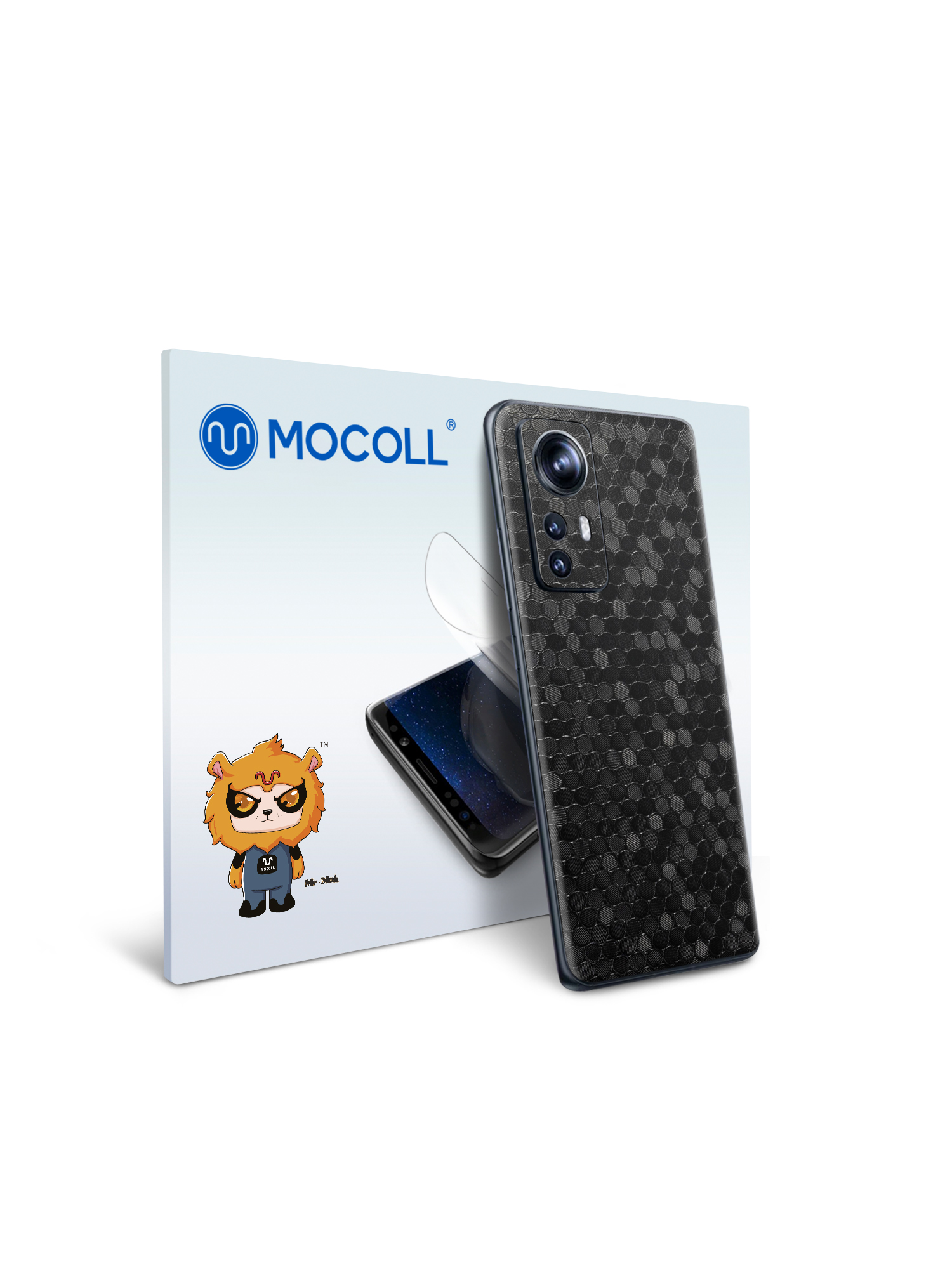 

Гидрогелевая защитная пленка MOCOLL для задней панели Xiaomi 12 Тень соты